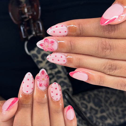 Full pink set